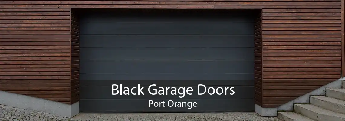 Black Garage Doors Port Orange