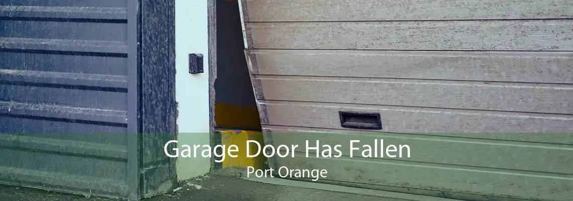 Garage Door Has Fallen Port Orange