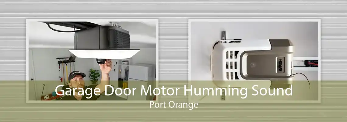 Garage Door Motor Humming Sound Port Orange